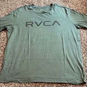 RVCA Green Short Sleeve Tee